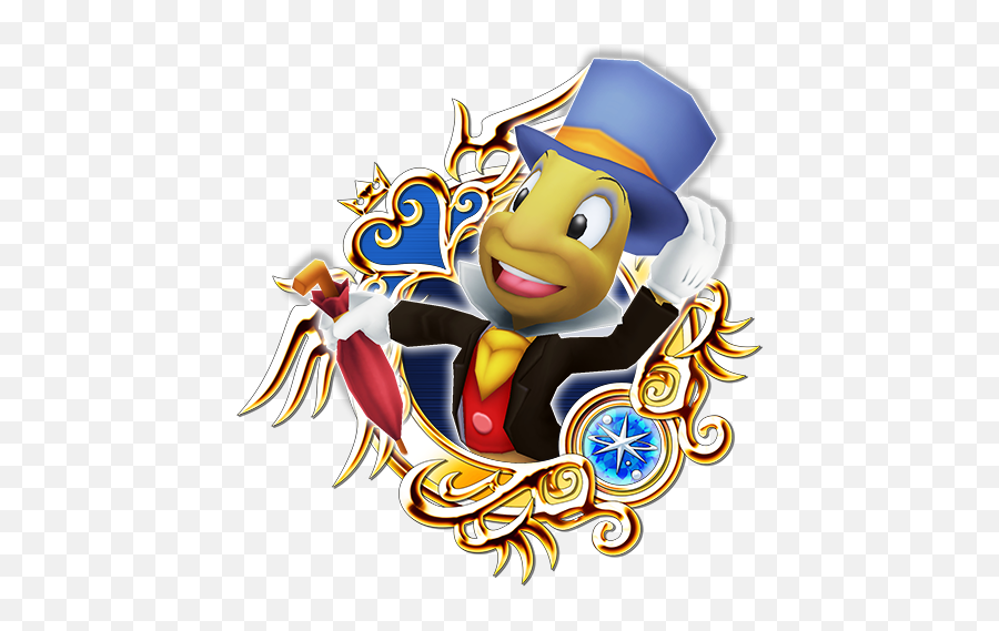 Jiminy Cricket - Kingdom Hearts Namine Medal Png,Jiminy Cricket Png