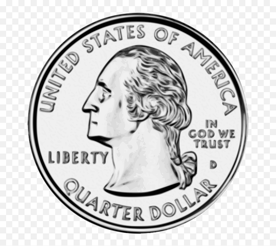 Quarter Png 5 Image - Quarter Coin Clipart,Quarter Png
