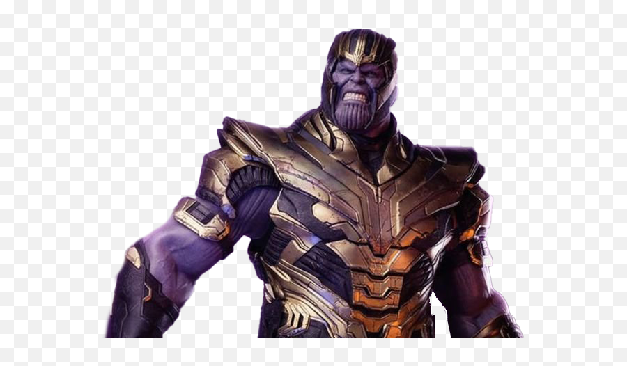 Marvel Villian Thanos - Endgame Thanos Vs Infinity War Thanos Png,Thanos Png