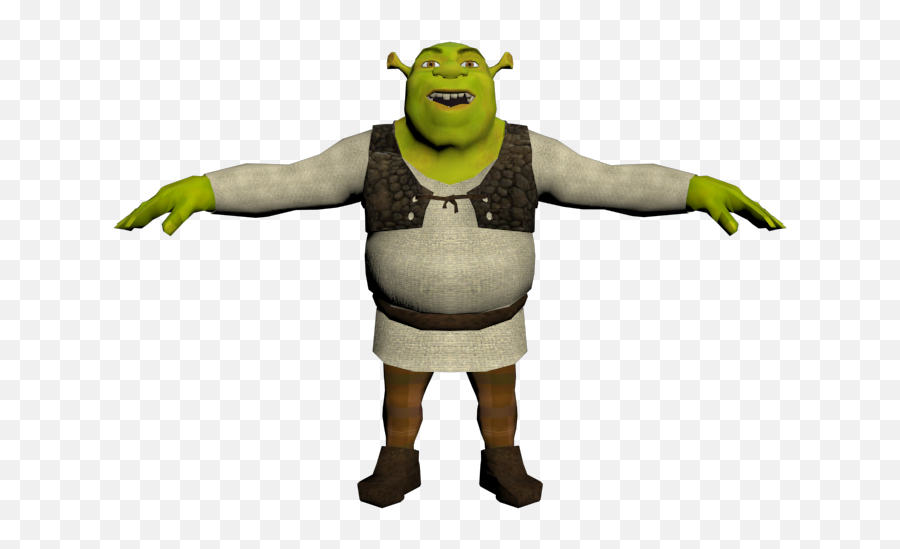 Shrek Png - Shrek T Pose Transparent,Shrek Png