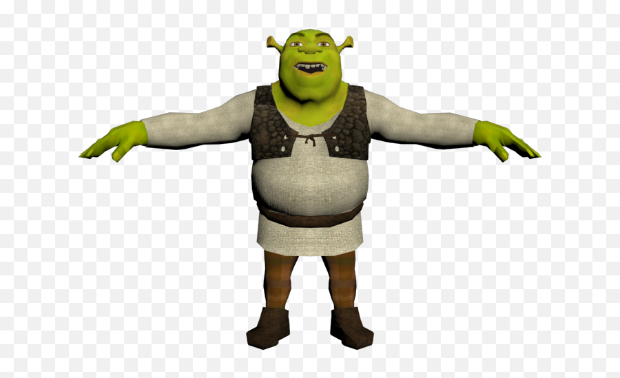 Shrek Png - Shrek T Pose Transparent,Shrek Png - free transparent png  images 