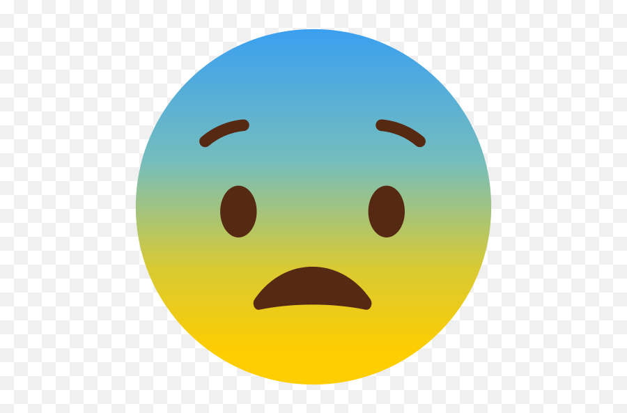 Emoticons Icon Myiconfinder - Upset Cry Emoji Png,Worried Emoji Png