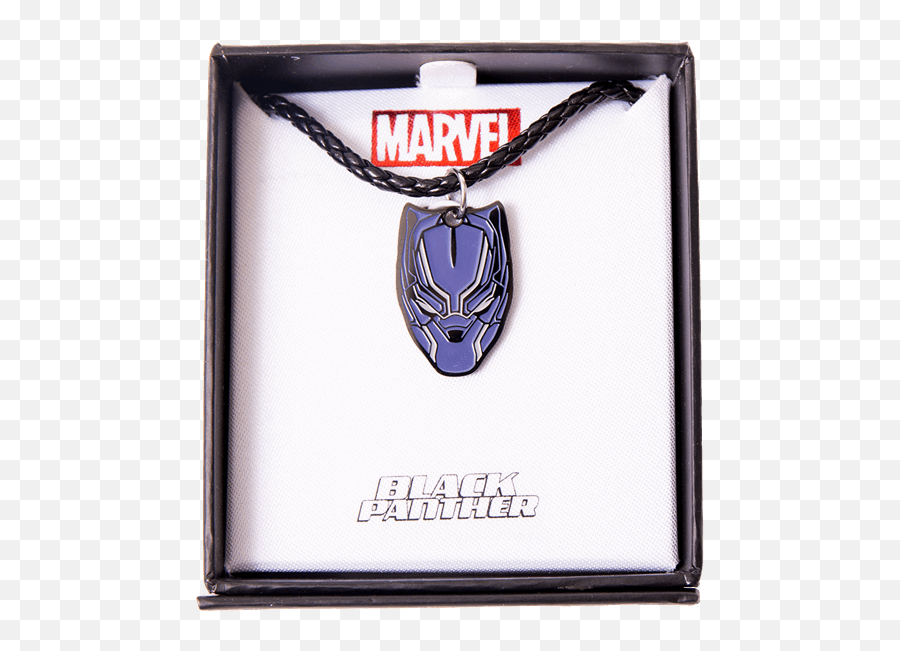 Marvel - Black Panther Mask Necklace Lego Marvel Super Heroes Png,Black Panther Logo