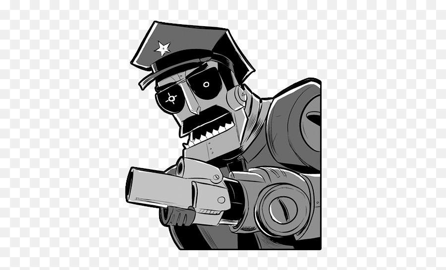 Robot Axe Cop Icon Free Download As Png And Ico Formats - Cop Car Free Png,Cop Png