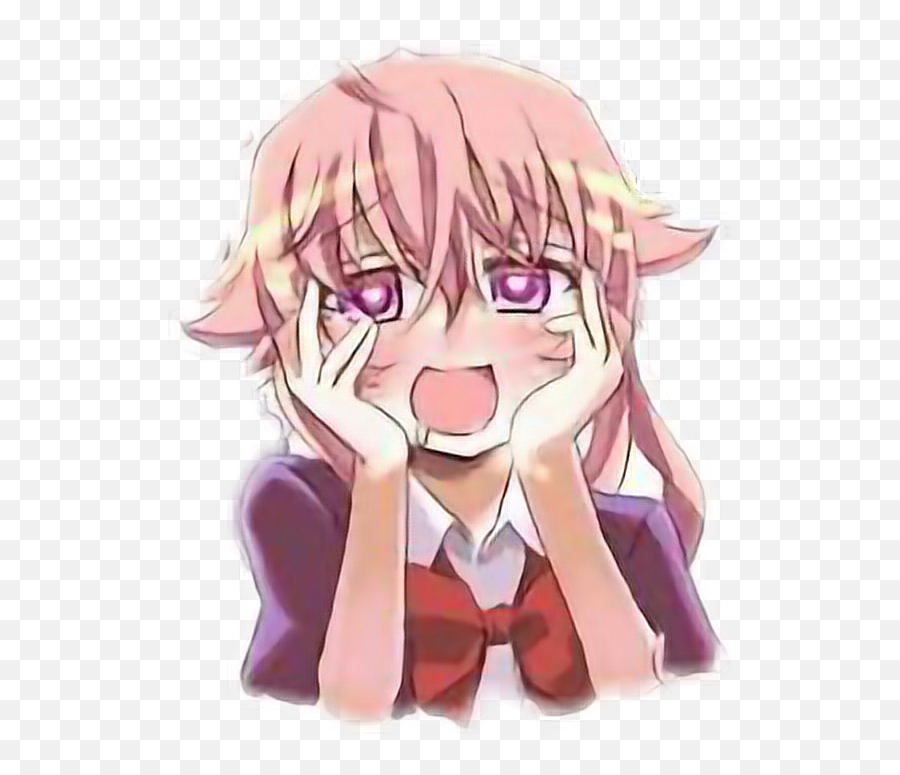 Yuno Gasai Yunogasai Sticker Png