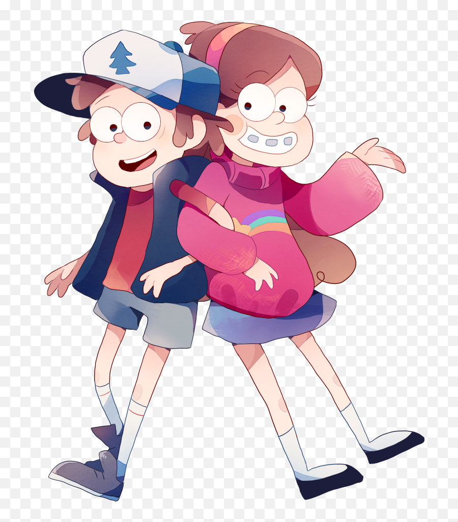 Gravity Falls Dipper Pines Mabel Giffany Soos - Dipper Dipper Anime Gravity  Falls Png,Gravity Falls Png - free transparent png images 