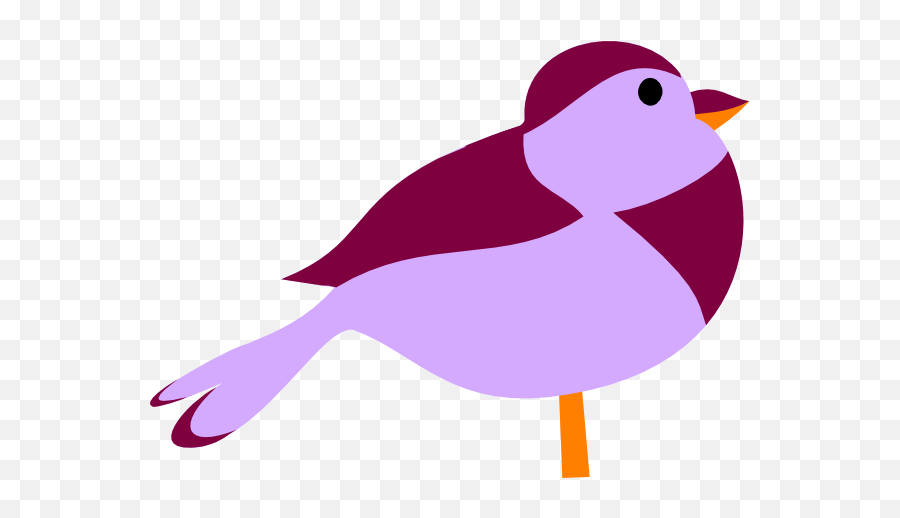 Icon Bird Purple Size Png Transparent Background Free - Bird Clip Art,Bird Clipart Png