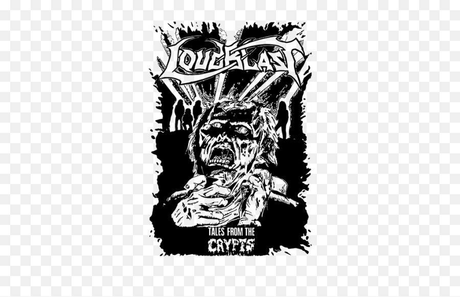 Loudblast Tales From The Crypt - Print On Demand Death Fictional Character Png,Tales From The Crypt Logo