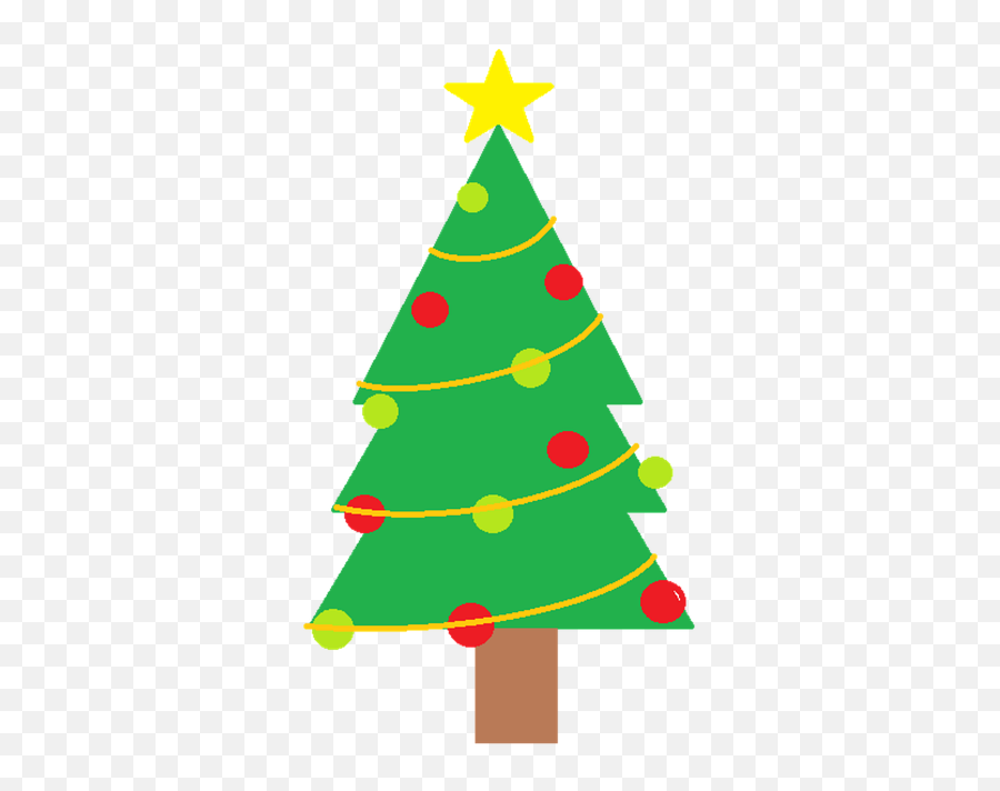 Childlike Christmas Tree Pine - Cute Clip Art Christmas Tree Png,Arbol De Navidad Png