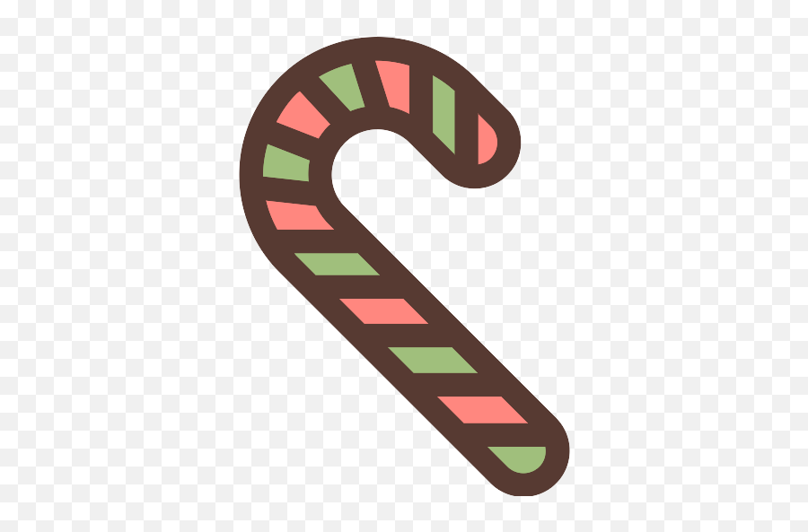 Candy Cane Xmas Vector Svg Icon - Png Repo Free Png Icons Solid,Candy Cane Transparent