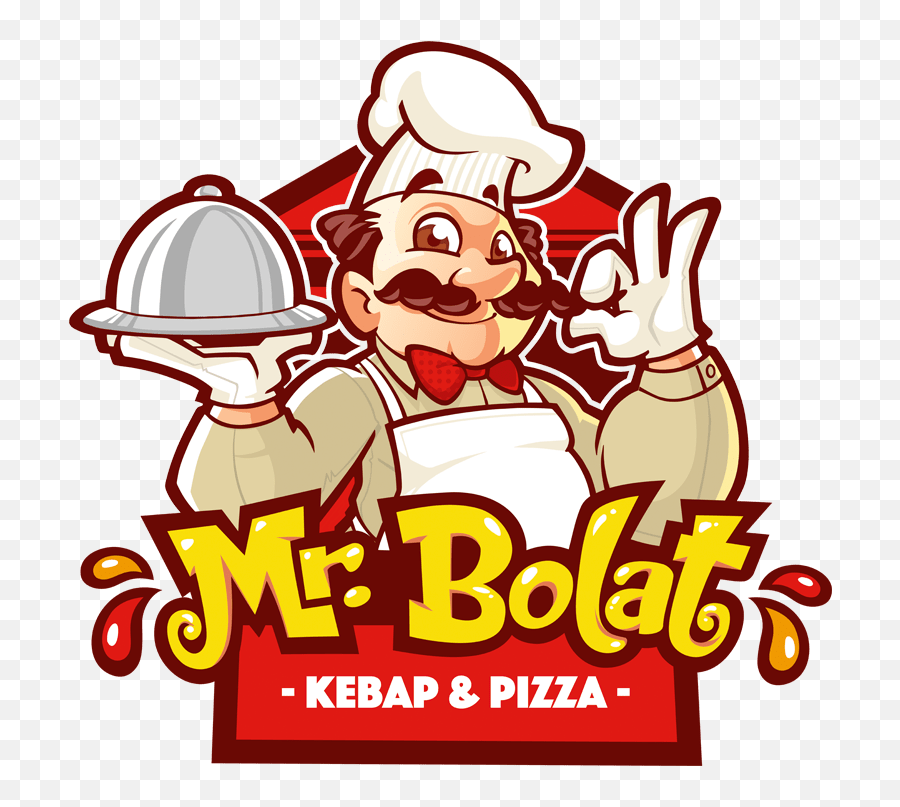 Mascot Logo Design For Fast Food Restaurant - Mr Bolat Png,Restaurant Logo With A Sun