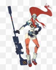 Gurren Lagann Yoko Ganmen - Tengen Toppa Yoko W Tank Png,Yoko Littner Png