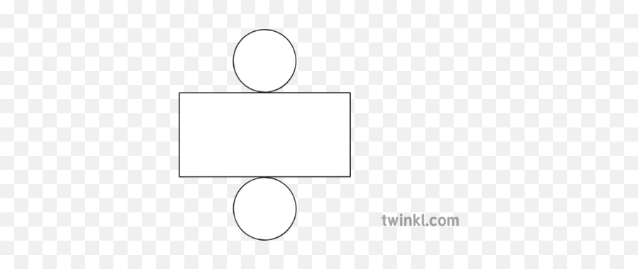 Cylinder Net Black And White Illustration - Twinkl Horizontal Png,Nets Logo Png