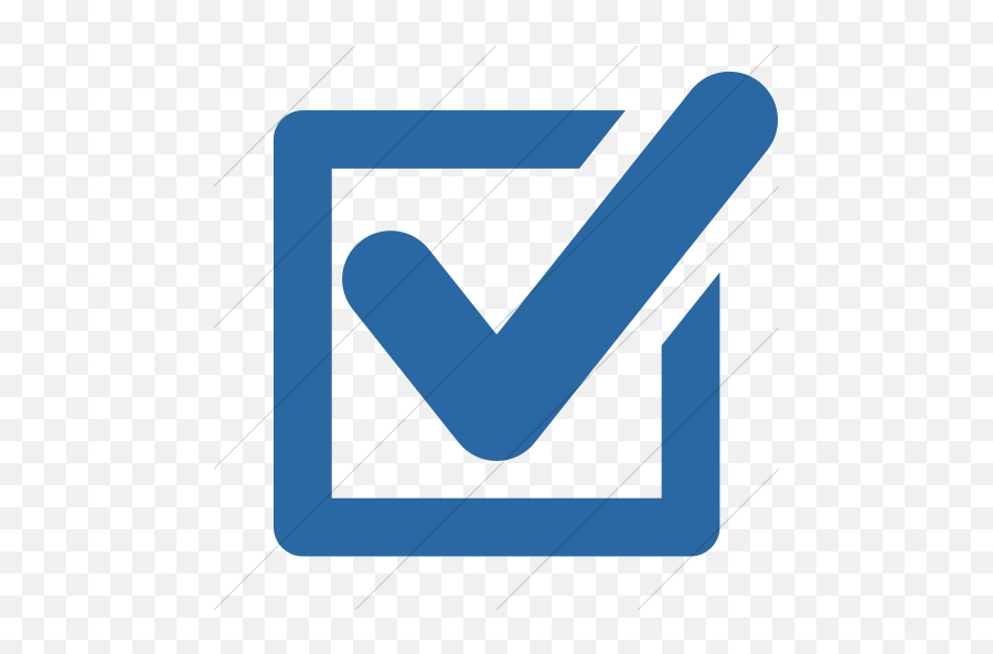 Iconsetc Simple Blue Raphael Checked - Vertical Png,Blue Box Icon