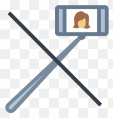 No Selfie Stick Icon U2013 Free Download Png And Vector - Language