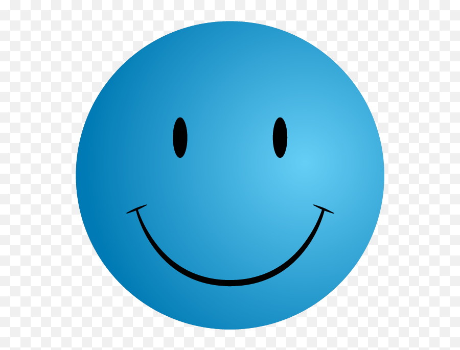 Blue Smiley Face Png - Blue Smiley Face Png,Smile Icon Png