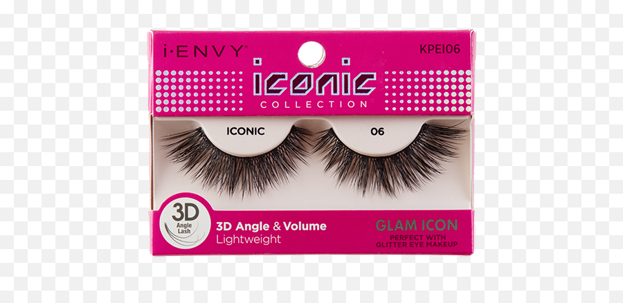 I - Envy Iconic Collection 3d Eyelash Glam Icon Kpei06 Iconic Eyelashes Png,New Products Icon