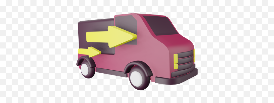 Delivery Truck Icon - Download In Line Style Commercial Vehicle Png,Cars With Wing Icon