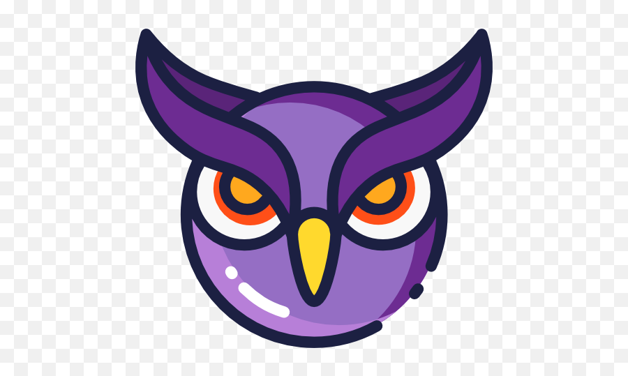 Download Vector Offering Icons Initial Bitcoin Owls Computer - Gambar Burung Hantu Ungu Png,Empresa Icon