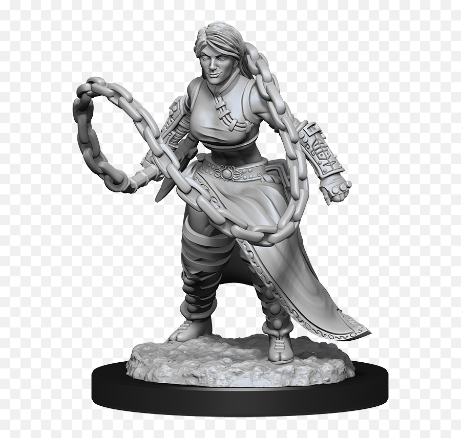 Human Monk - Marvelous Miniatures Female Human Monk Png,Dungeons And Dragons Monk Icon
