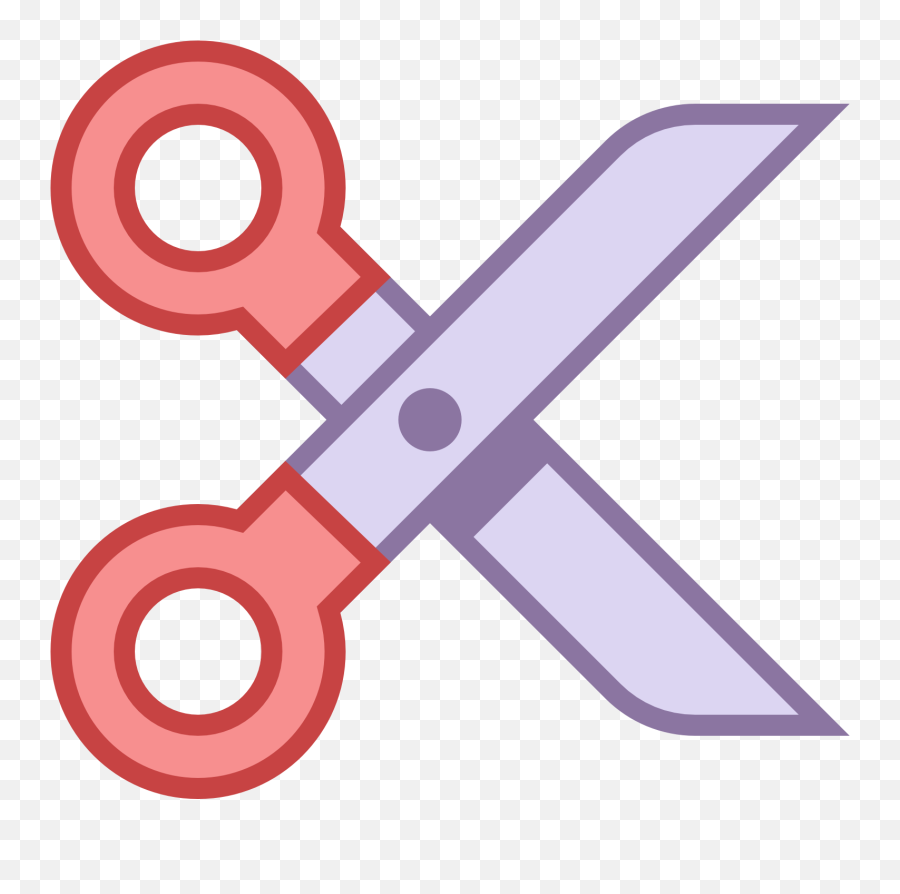 Download A Pair Of Scissors Opened And Pointed Right - Cut Cut Scissors Cartoon Png,Pairing Icon