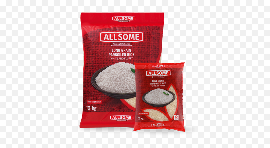Download Allsome Long Grain Parboiled Rice - Allsome Rice South African Rice Brands Png,Rice Transparent Background
