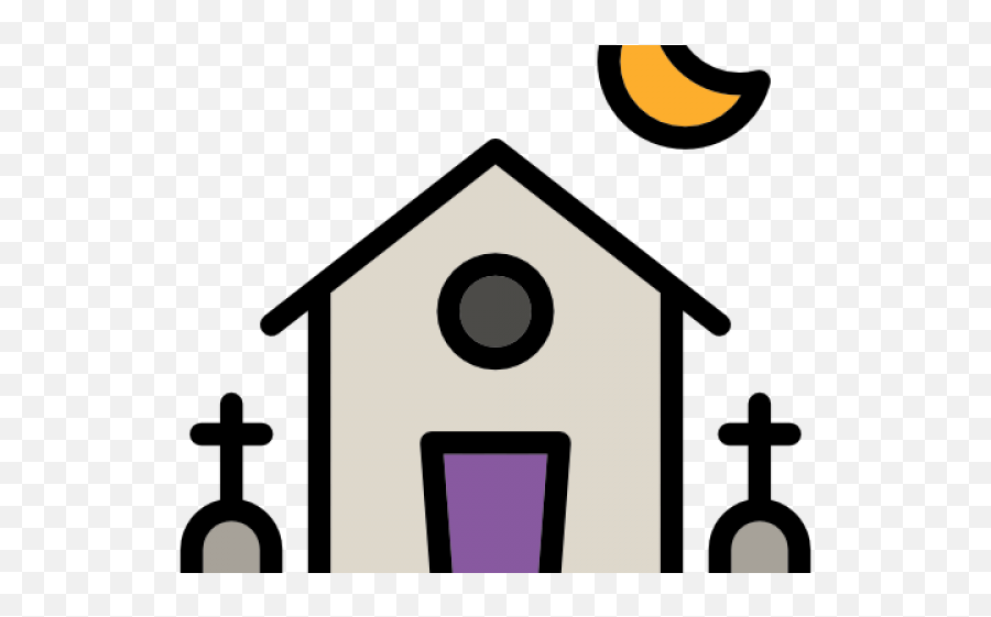 Horror Clipart Creepy Halloween - Smart Home Icon Free Png Small House Icon,Smart Building Icon