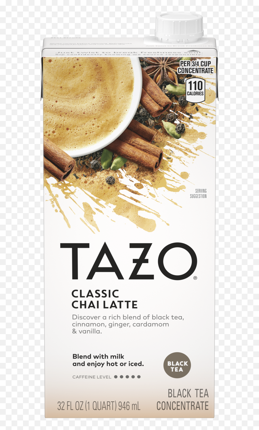 Classic Chai Latte Concentrate Tazo Tea - Tazo Organic Chai Tea Concentrate Png,Foto Vanila Seven Icon