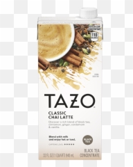 Classic Chai Latte Concentrate Tazo Tea - Tazo Organic png