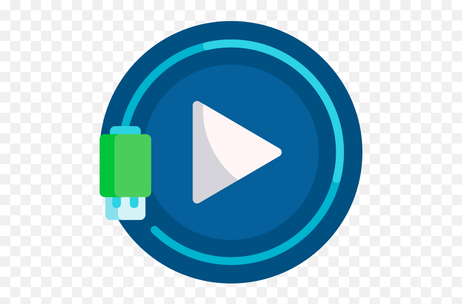 Plug And Play - Free Technology Icons Vertical Png,Media Player With Cone Icon