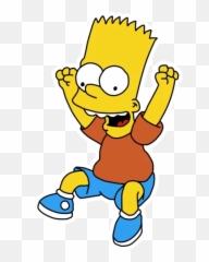 Bart Simpson Stickers - Live WA Happy Simpsons png