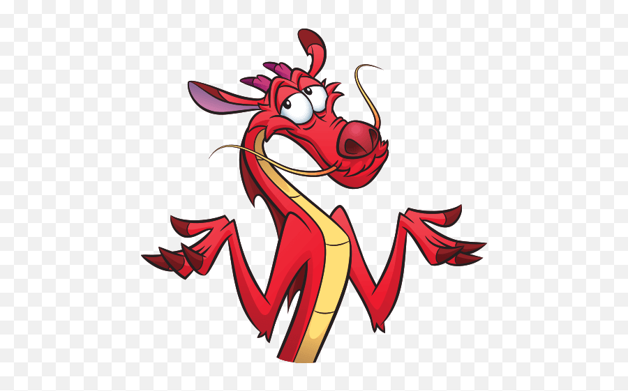 Vk Sticker 21 From Collection Mushu Download For Free - Oops Sticker Png,Mulan Icon