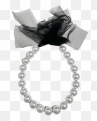 Dolly Golightly Breakfast Tiffanyu0027s Pearl Necklace White Png