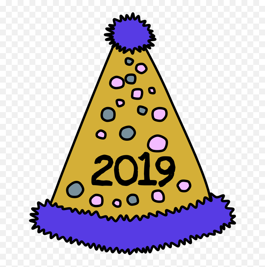 Party Hats - 2019 Party Hat Png,Party Hat Png