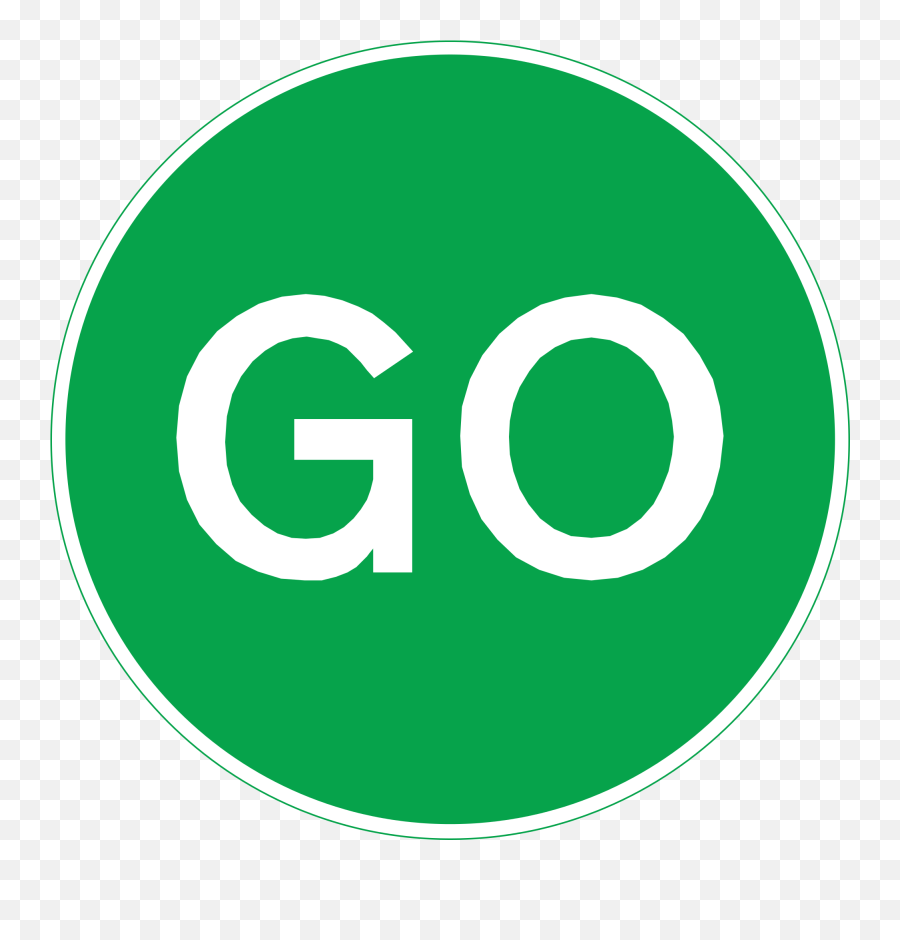 Go Png 4 Image - Go Road Sign Uk,Go Png