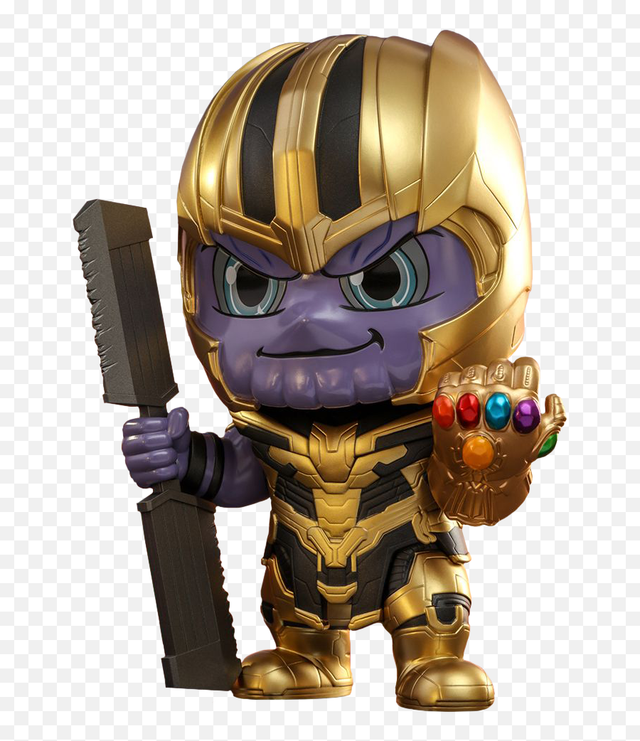 Cosbaby Hot Toys Bobble - Cosbaby Endgame Thanos Png,Thanos Head Transparent