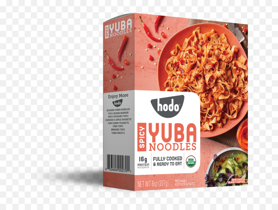 Spicy Yuba Noodles U2014 Always Plant - Based Always Delicious Hodo Whole Foods Yuba Noodles Png,Noodles Transparent