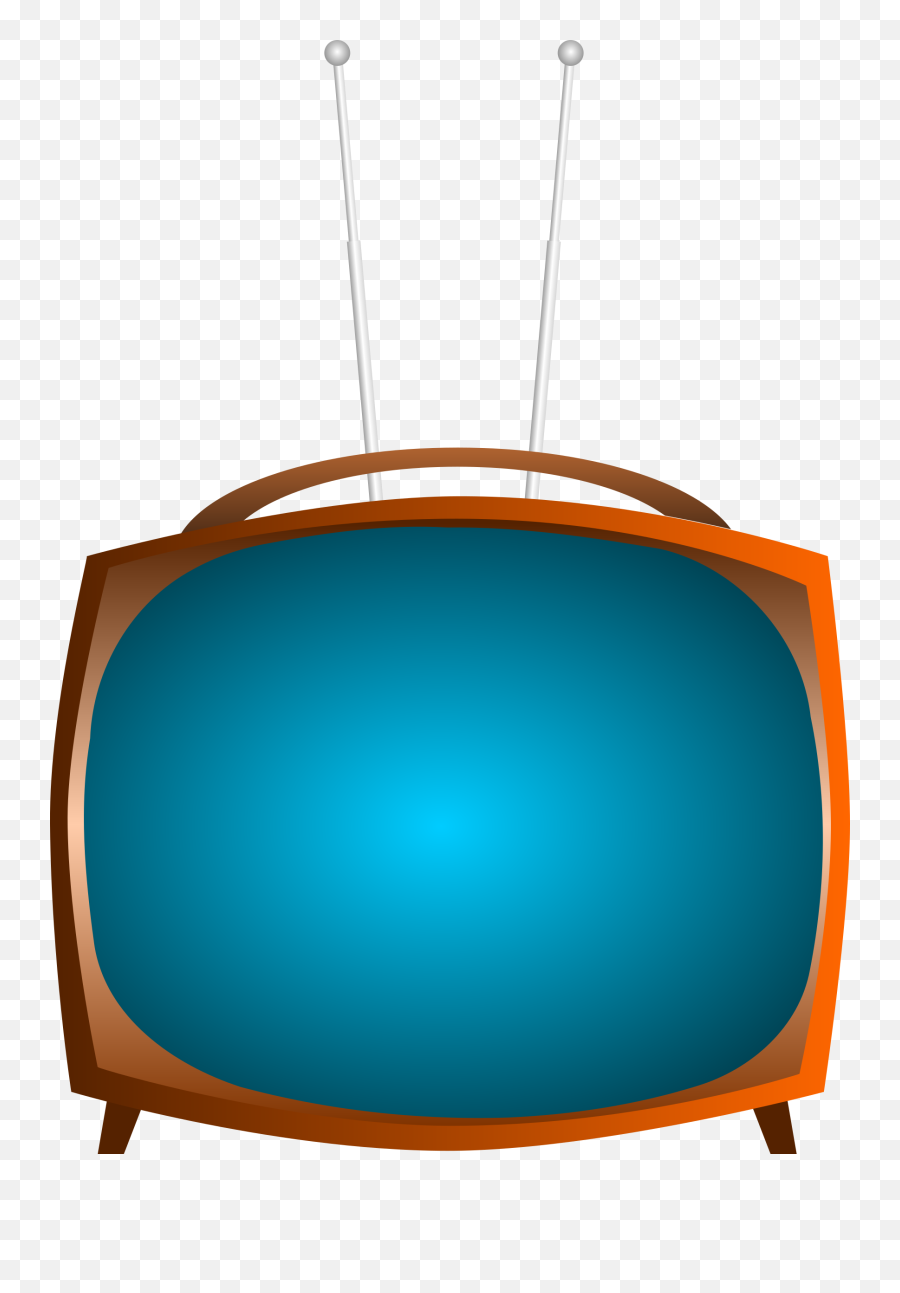 Onlinelabels Clip Art - An Old Tv Retro Strange Tv Set Png,Old Tv Transparent