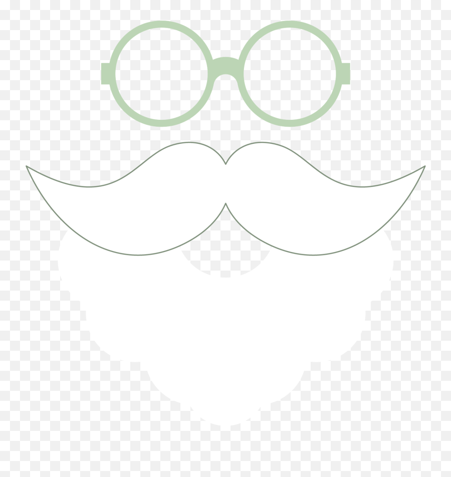 Download Santa Beard Png - Transparent Png Png Images,Circle Glasses Png