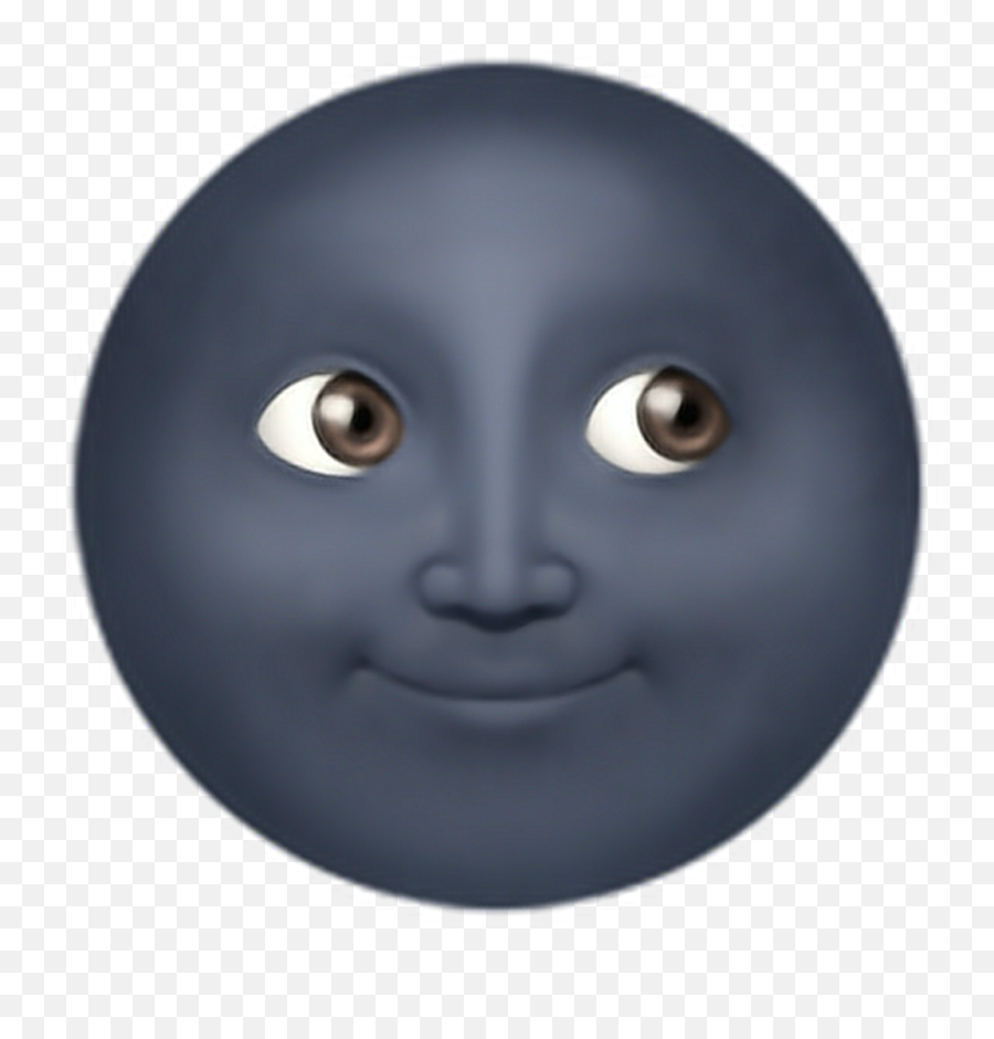 Moon Clipart Emoji Transparent Free For Download - Black Moon Whatsapp Emoji Png,Hahaha Png