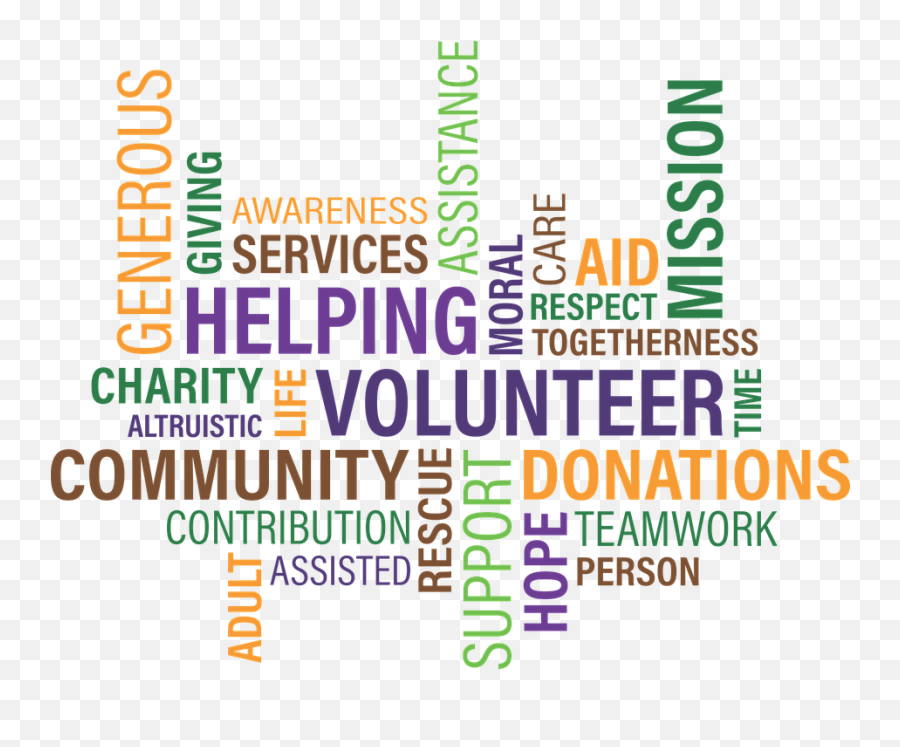 Volunteer Word Bubble - Volunteer Kamloops Volunteer Organization Png,Word Bubble Png