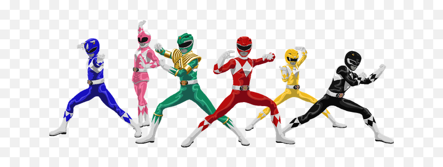 Mighty Morphin Power Rangers Png - Power Rangers Pose Png,Power Rangers Png