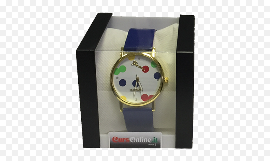 Black And Transparent Pvc Watches Box For Gift - Cursonline Analog Watch Png,Black Circle Transparent
