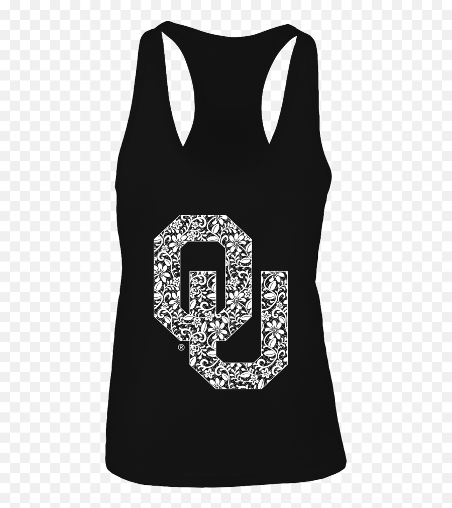 Download Lace Pattern Logo Oklahoma Sooners Shirt - Active Tank Png,Lace Pattern Png
