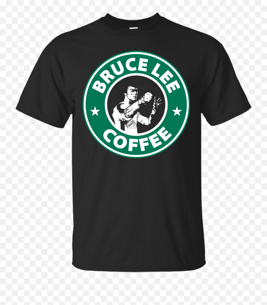 Bruce Lee Coffee Shirt Png Logo