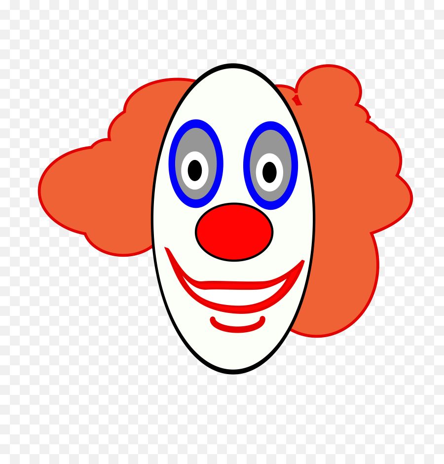Clique Le Clown - Creepy Clown Clip Art Png,Clown Transparent Background