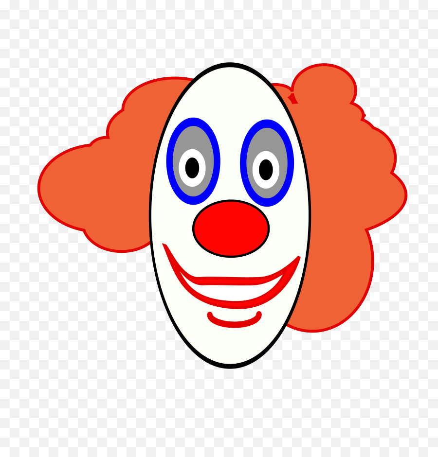 Clown face. Мордочка клоуна.