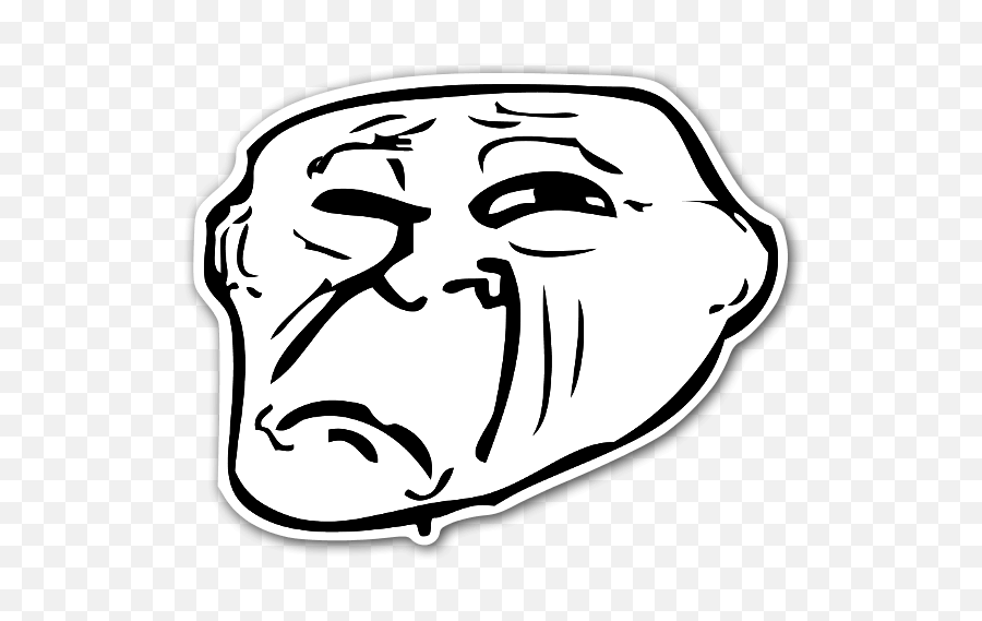 Troll face sad - Top vector, png, psd files on