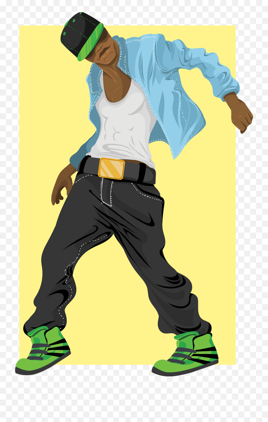 Rapper Hip Hop Clipart Free Download Transparent Png - Hip Hop Boy Style Cartoon,Rapper Png