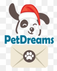 Add Santa Hat Or Cap - Dog Catches Something png
